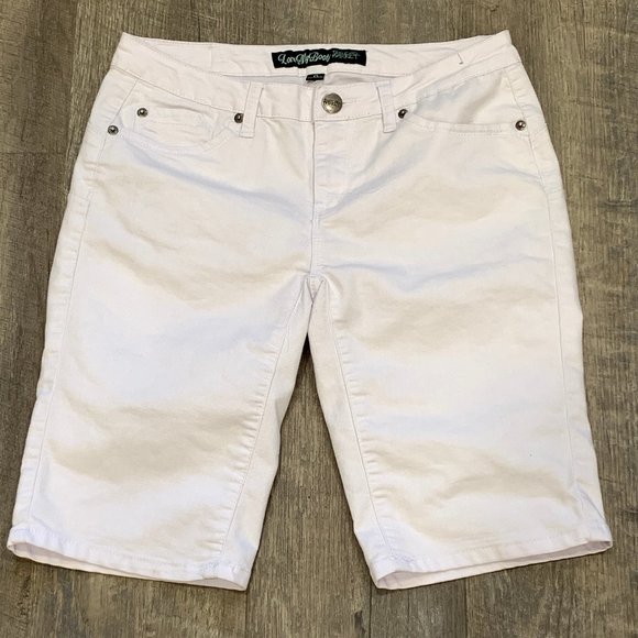 Thread Market Pants - Thread Market Love My Booty White Jean Shorts Sz 9
